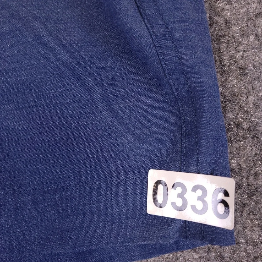 Faherty All Day‎ Golf Shorts Men 40x5 Mid Rise Blue Heather Stretch Hybrid Slash